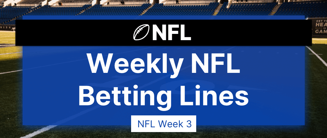 Nfl Betting Spreads This Week