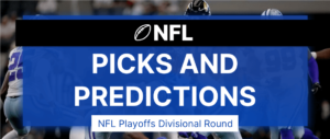 NFL playoffs divisional round - picks and predictions banner