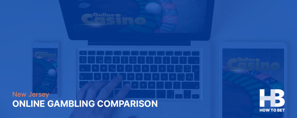 See how online gambling in New Jersey compares to other states