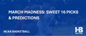 sweet 16 predictions - march madness banner